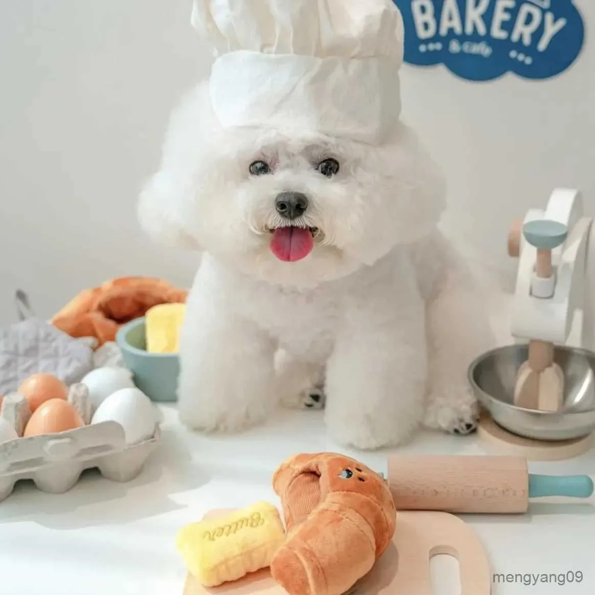 Zabawki dla psów żucie ukryte jedzenie wąchanie zabawka piszczą zabawka interaktywna pluszowa zabawka pies żuć zabawki dla zwierząt domowych rogalika chleb