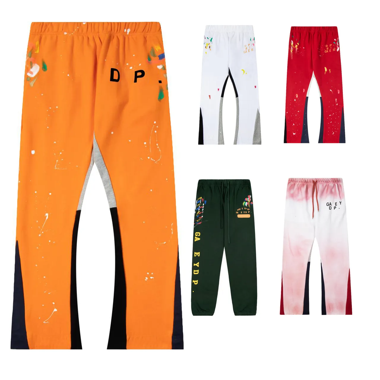 Męskie spodnie męskie designerskie spodnie dresowe Wysokiej jakości galerie Depts Modna moda druk Sport Street Joggers spodnie spodnie