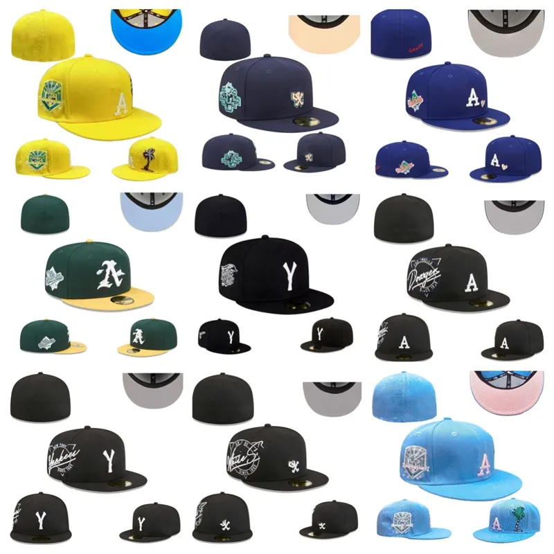 Nowe unisex dopasowane czapki regulowane l a s x baskball czapki Hip Hop Peak Peak Hat do Hip Hop Zamkniętą czapkę słoneczną czapki Zapłączona czapki