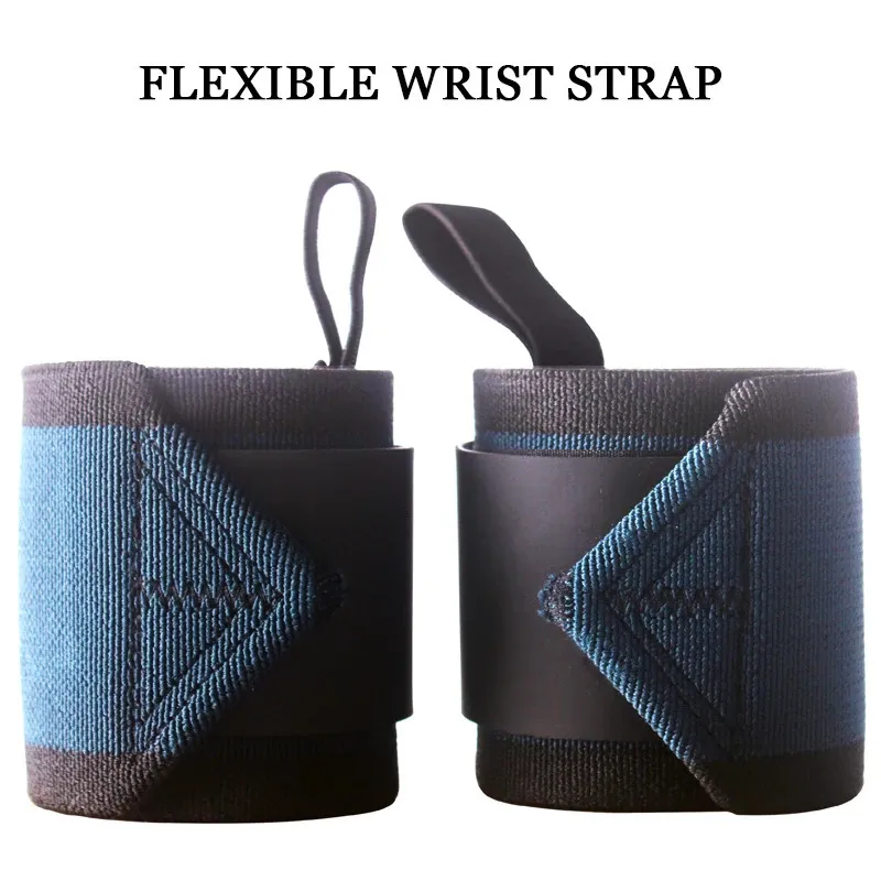 Haltérophilie Flexible Poignet Wrap Gym Musculation Rembourré Wraps Pouce Brace Sangle Puissance Main Support Bracelet Sport Sécurité 240104