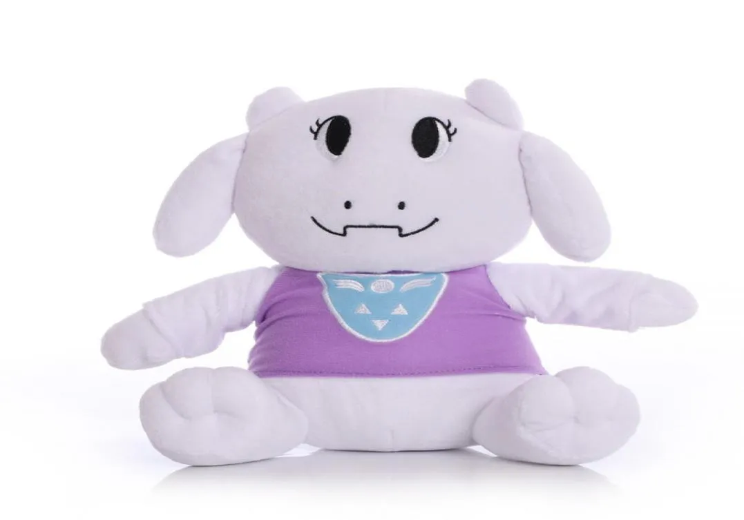 Undertale Toriel Plush Toy Pleszczona miękka lalka Dzieci 039S Prezent 25cm10 cala wysokości 81114131