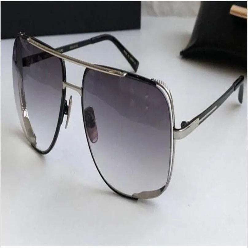 Nouvelles lunettes de soleil de luxe 2020 hommes design lunettes de soleil vintage en métal style de mode cadre carré UV 400 lentille avec étui original249x