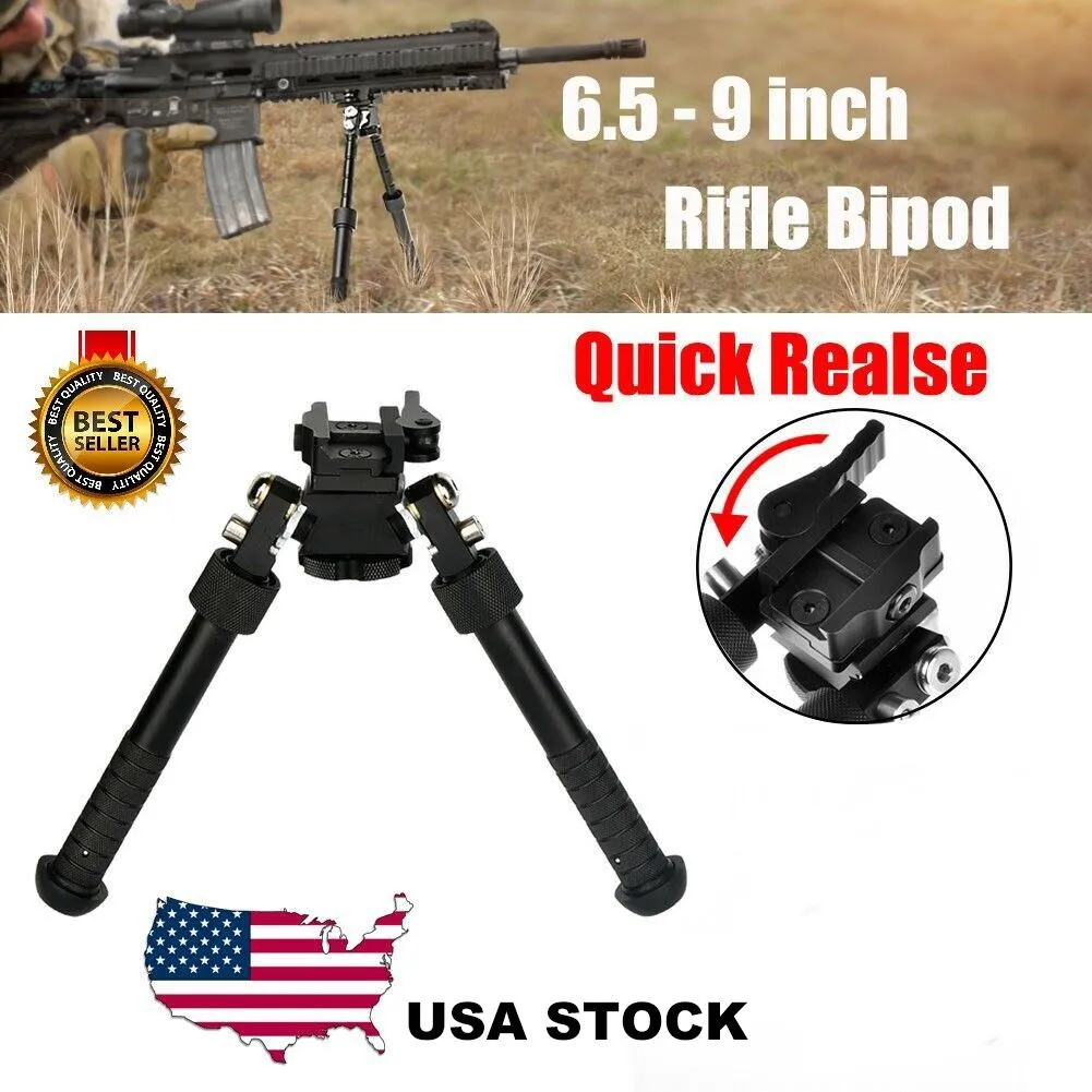 DHgate.com:2024 New Tactical V8 Adjustable Rifle Bipod with Spring ...
