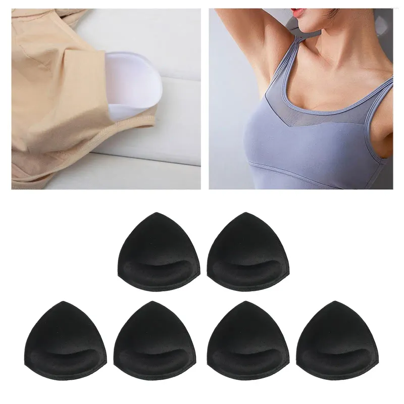Yoga Outfit Bra Inserts Pads Cups Removable Breathable Soft Sponge  Replacement For Bikini Top Sports Swimsuit From Baiqiliu, $24.23