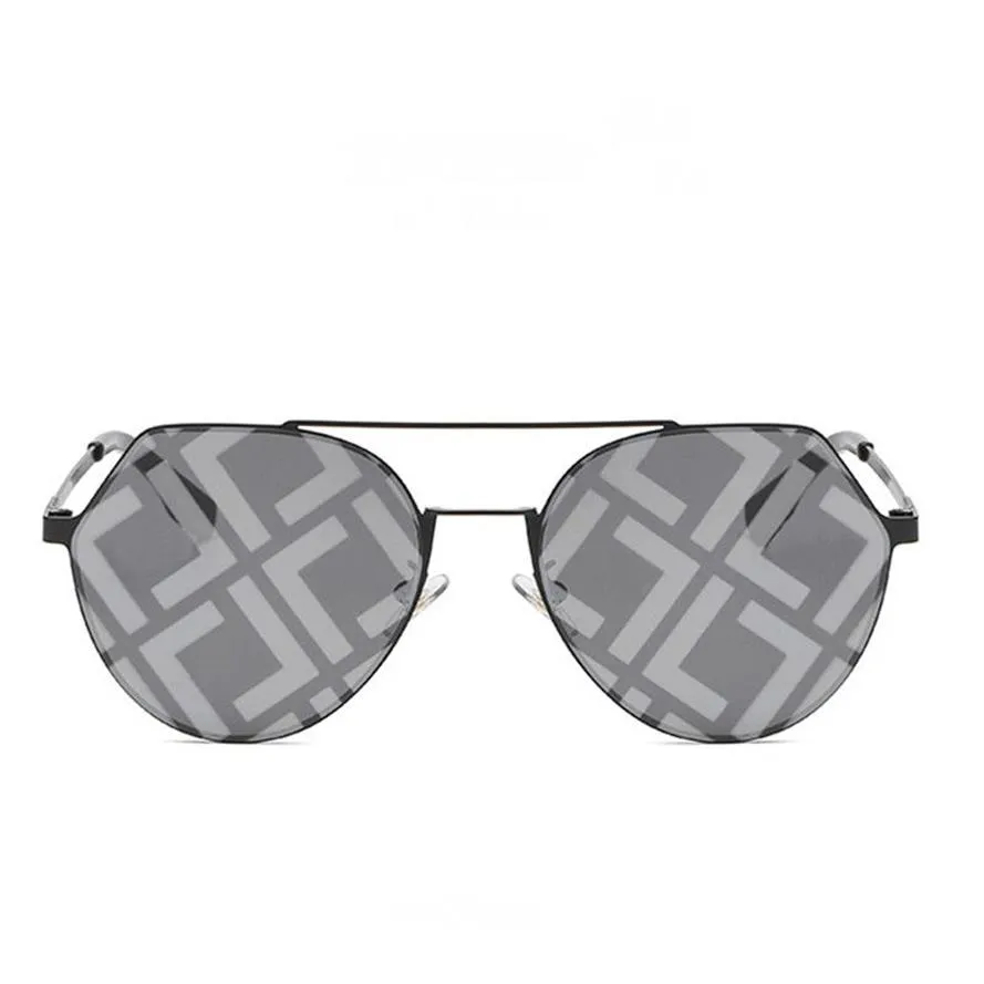 Męskie luksusowe okulary przeciwsłoneczne damskie litera retro drukowane okulary przeciwsłoneczne spolaryzowane okulary dla kobiety pełne okulary przeciwsłoneczne WI270S