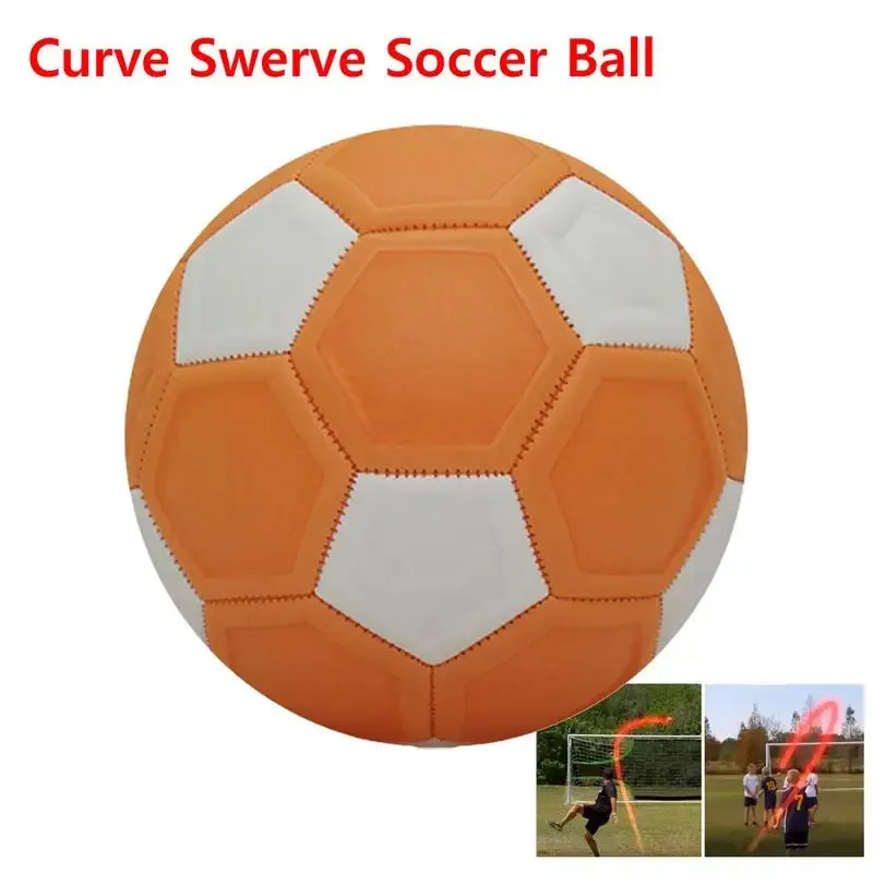 Courbe Swerve ballon de Football trajectoire créative Football pour enfants entraînement en plein air Performance Match jeux 240103