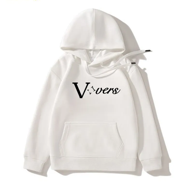 Barn hoodies pojke tjej tröja baby mode l brev lyxigt tröja pullover toppar barn casual tröjor barnkläder designer huva smekids cxd2401411-6