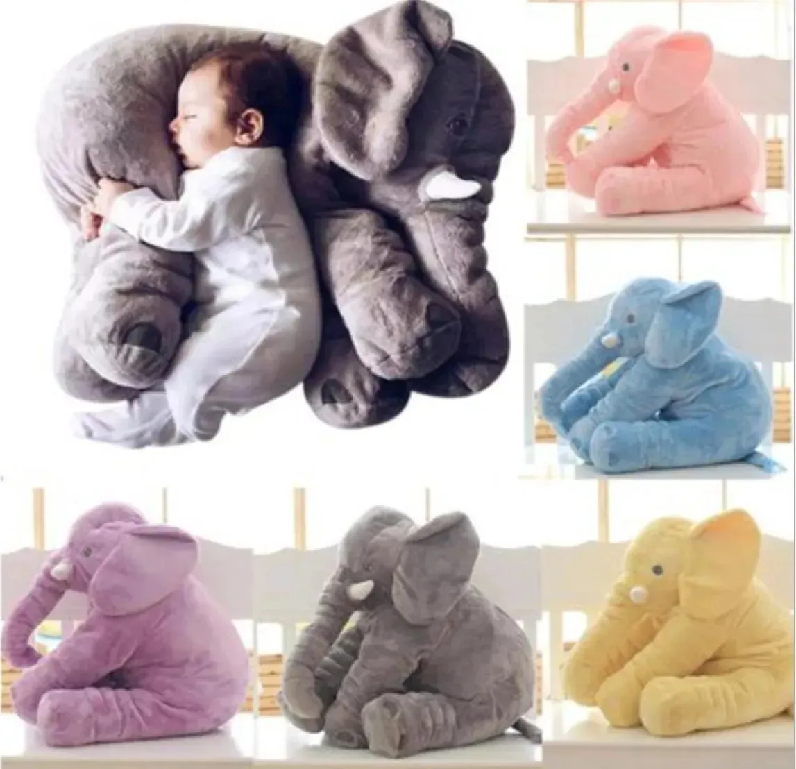 40 см плюшевая кукла-слон, игрушка для детей, подушка для сна, милая мягкая подушка со слоном, кукла, подарок на день рождения