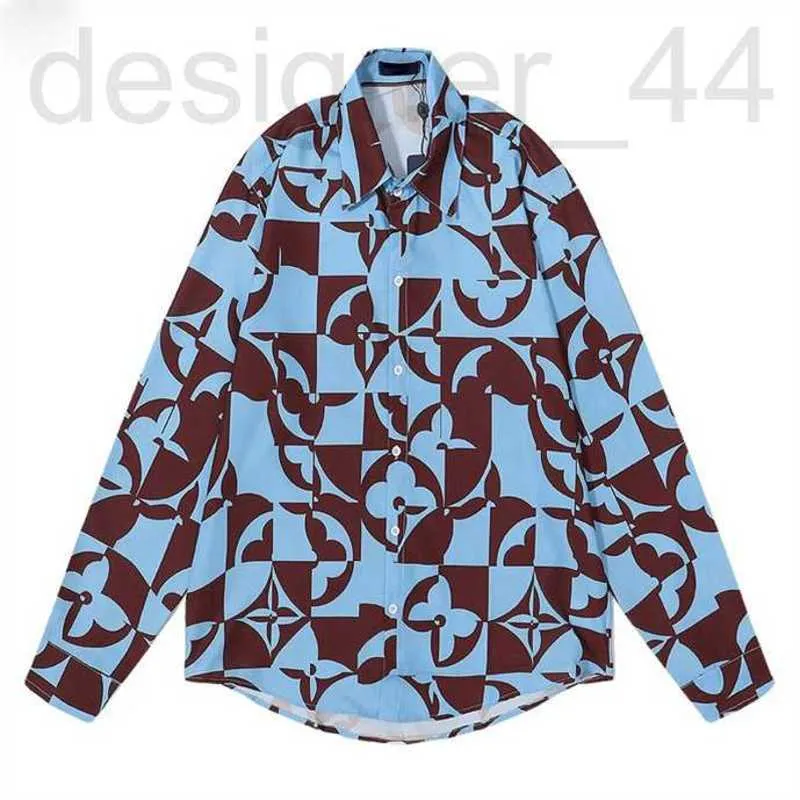 Camisas casuais masculinas designer 8 luxo floral para outono l manga longa slim asual camisa social social formal vestido tops festa de rua tux # 821 4vwt