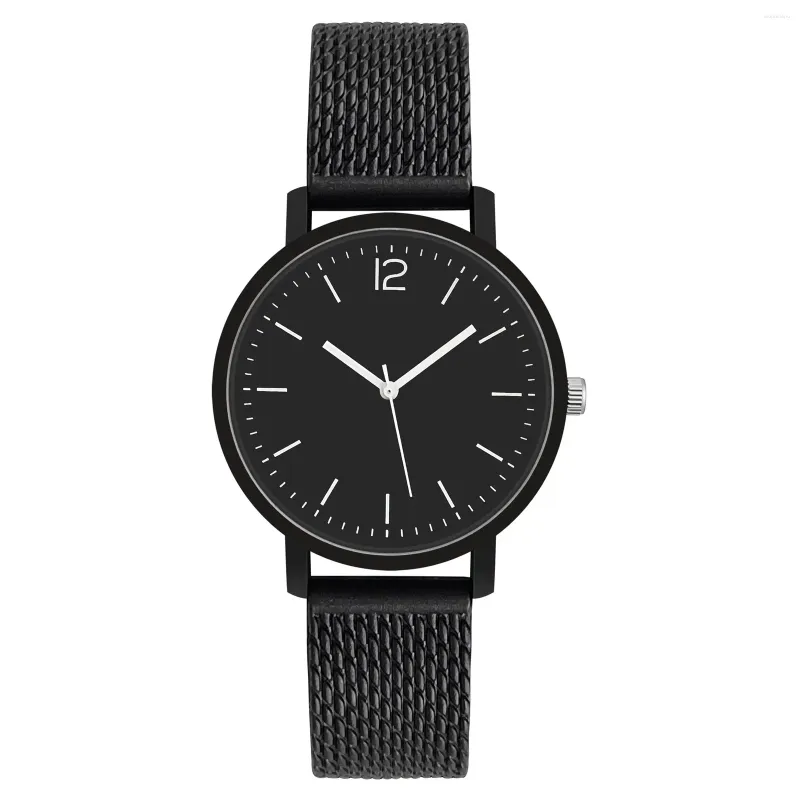 Relojes de pulsera Reloj de cuarzo de moda para hombres Mujeres Casual Pareja Reloj de pulsera Regalo