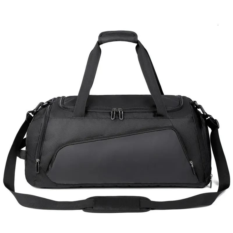 Travel Fitness Bag Outdoor Sporty duża pojemność sucha separacja mokre torebki DUFFEL Waterproof buty kieszeni mężczyźni kobiety D6A 240104