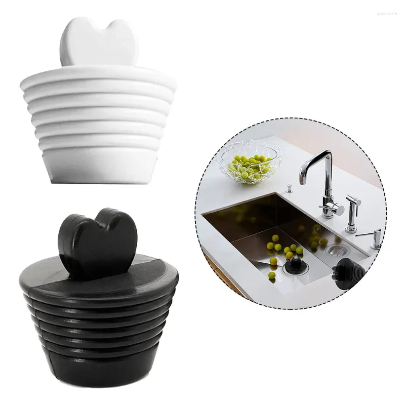 Ensemble d'accessoires de bain 1 pièces bouchon de baignoire en Silicone universel bouchons de vidange durables et résistants à la chaleur remplacement pour salle de bain El cuisine