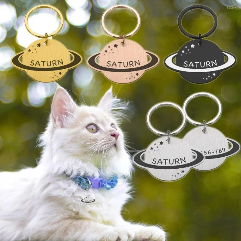 Hundemarke, personalisierte Katze, Haustier-ID, verlorener gravierter Name für Welpenhalsband, Anhänger, Schlüsselanhänger, Haustierzubehör