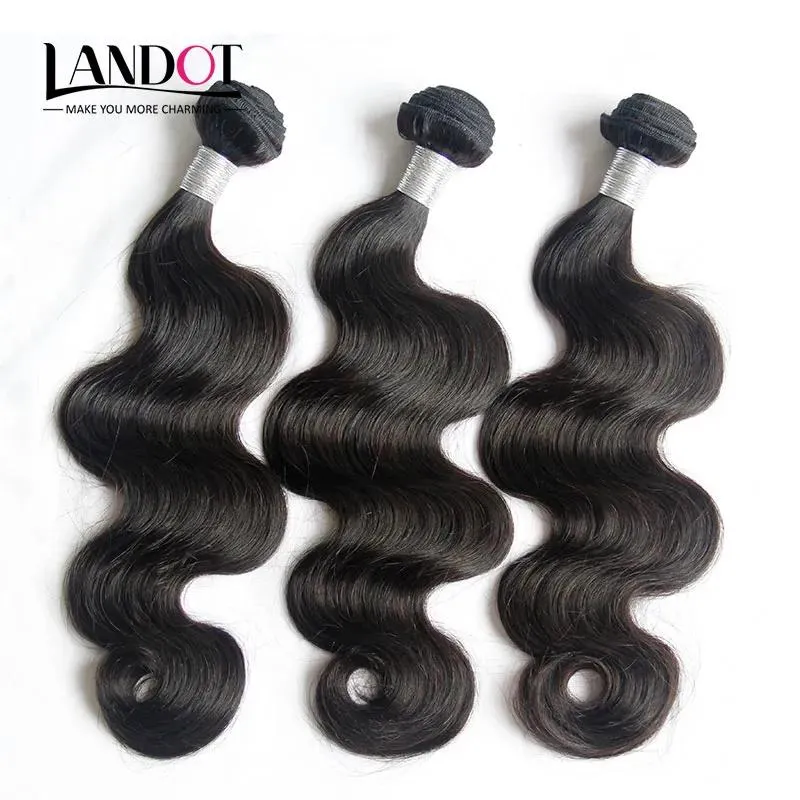 Wefts Cambodian Body Wave Virgin Human Hair Weave Bundles 3PCS 836 Ing.