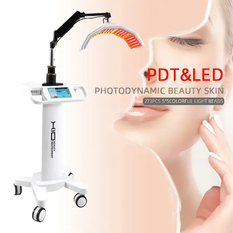 Nouveauté 7 couleurs Photon lumière PDT beauté du visage restauration de l'élasticité de la peau lissage acné réparation dissolvant photodynamique des rides