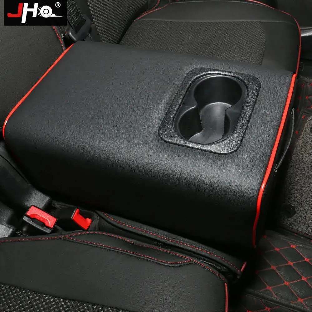 Accessories Universal Rear Row Pillow Water Cup Holder Car Central Armrest For Ford Explorer