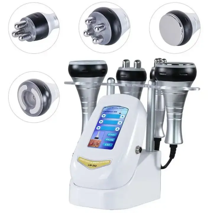 New arrival professional beauty equipment 40k rf ultrasound therapy slimming portable cavitation machine