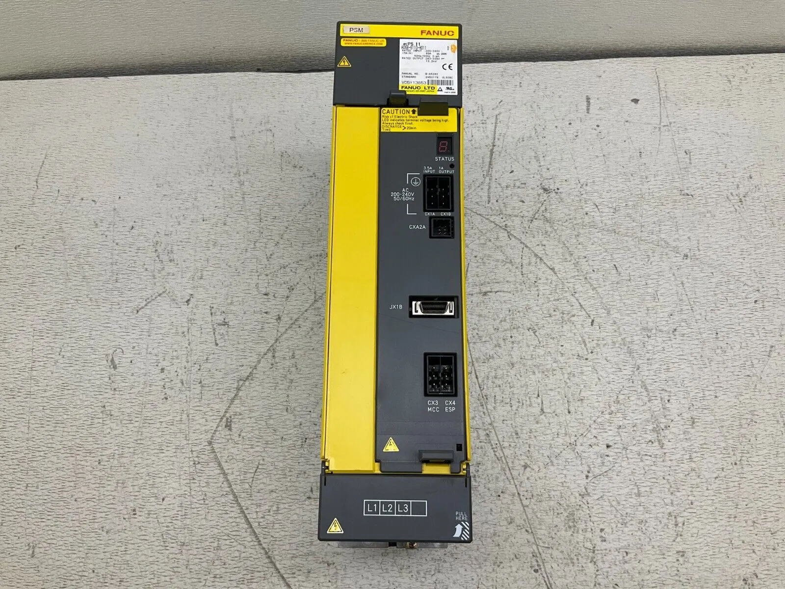 Fanuc A06B-2248-B402 وحدة مزود الطاقة المؤازرة DHL/FedEx