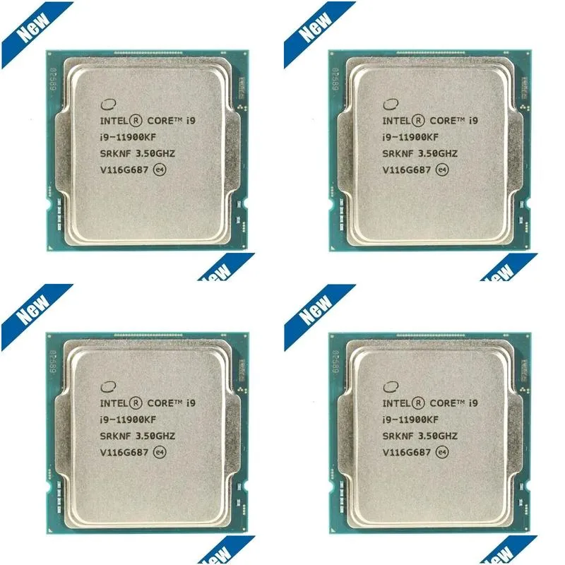 CPUS Intel Core I9 11900KF 35GHz EightCore 16Thread CPU Processor L316MB 125W LGA 1200シールされているが、涼しい231117ドロップDHJCX