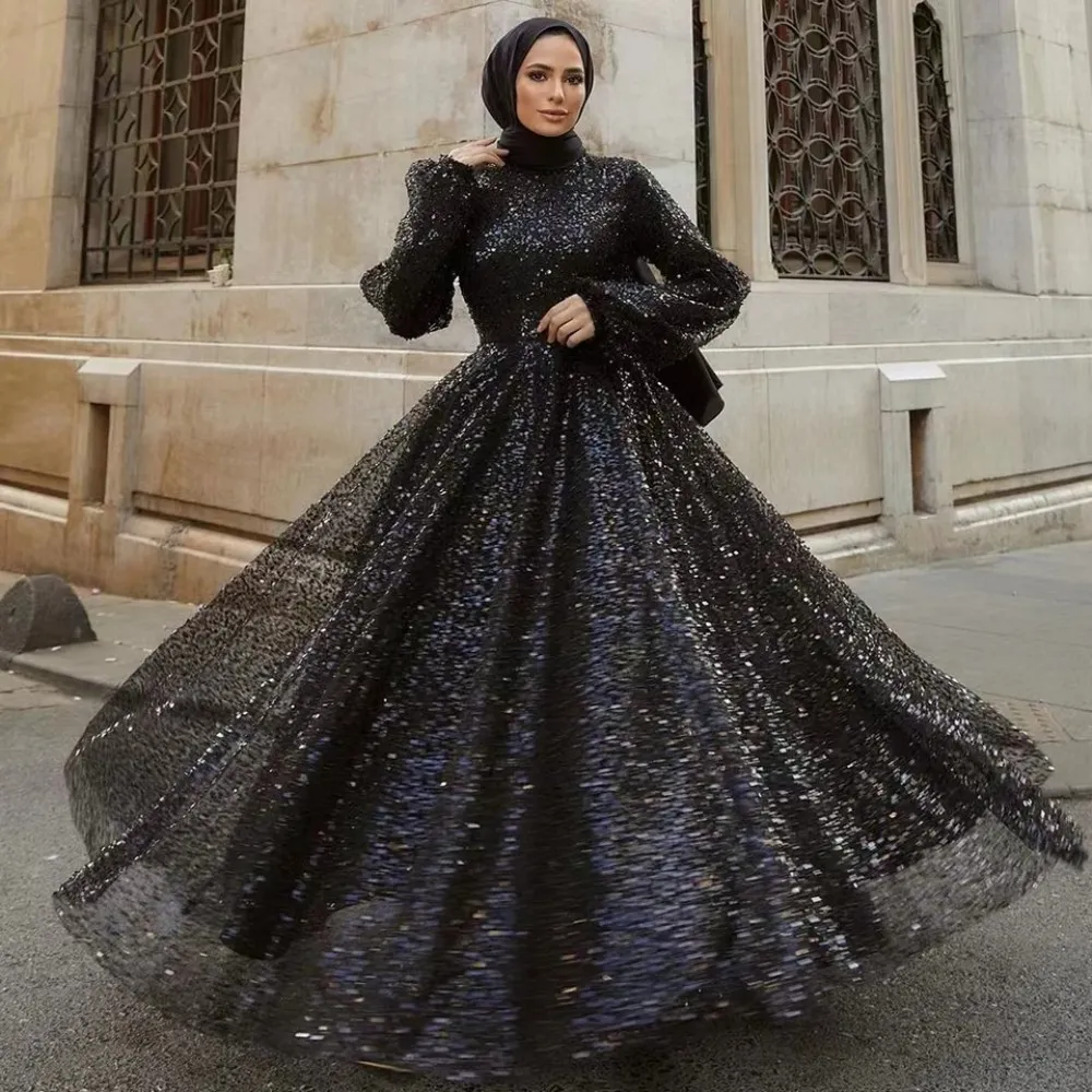 Glitter and glamour dress muslimah sale