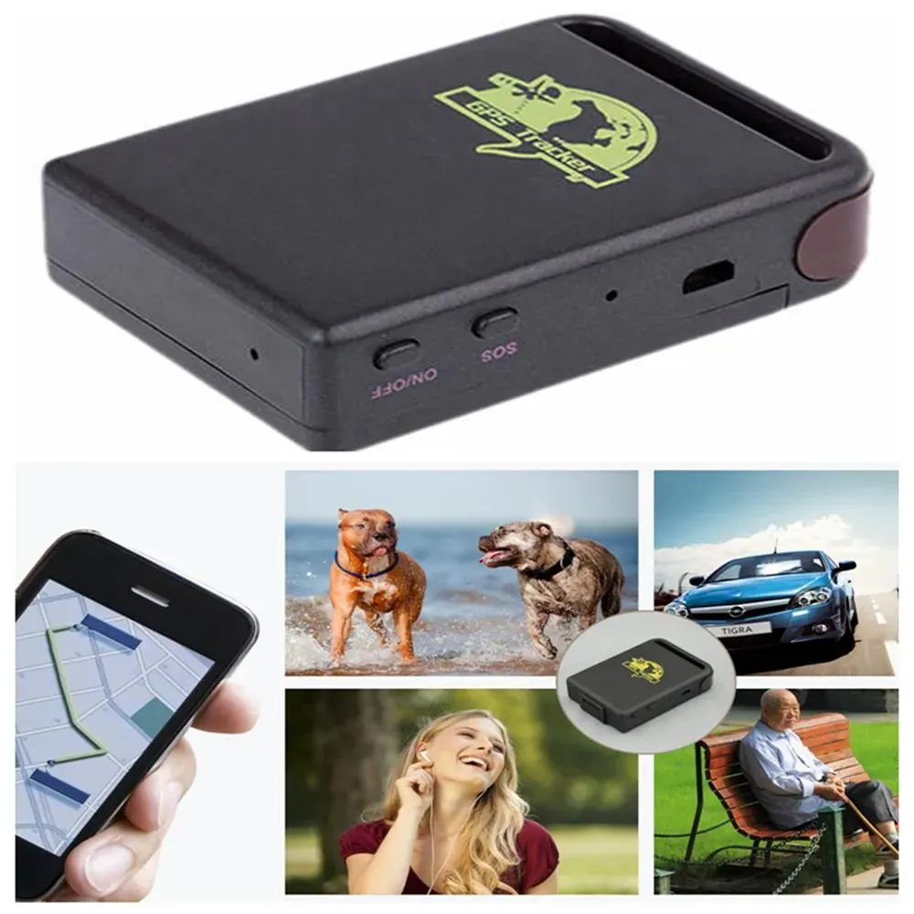 الملحقات MINI CAR GPS Tracker GSM GPRS Tracking Device للسيارة شخص الأطفال PET PET كبار السن TK102 DDA419