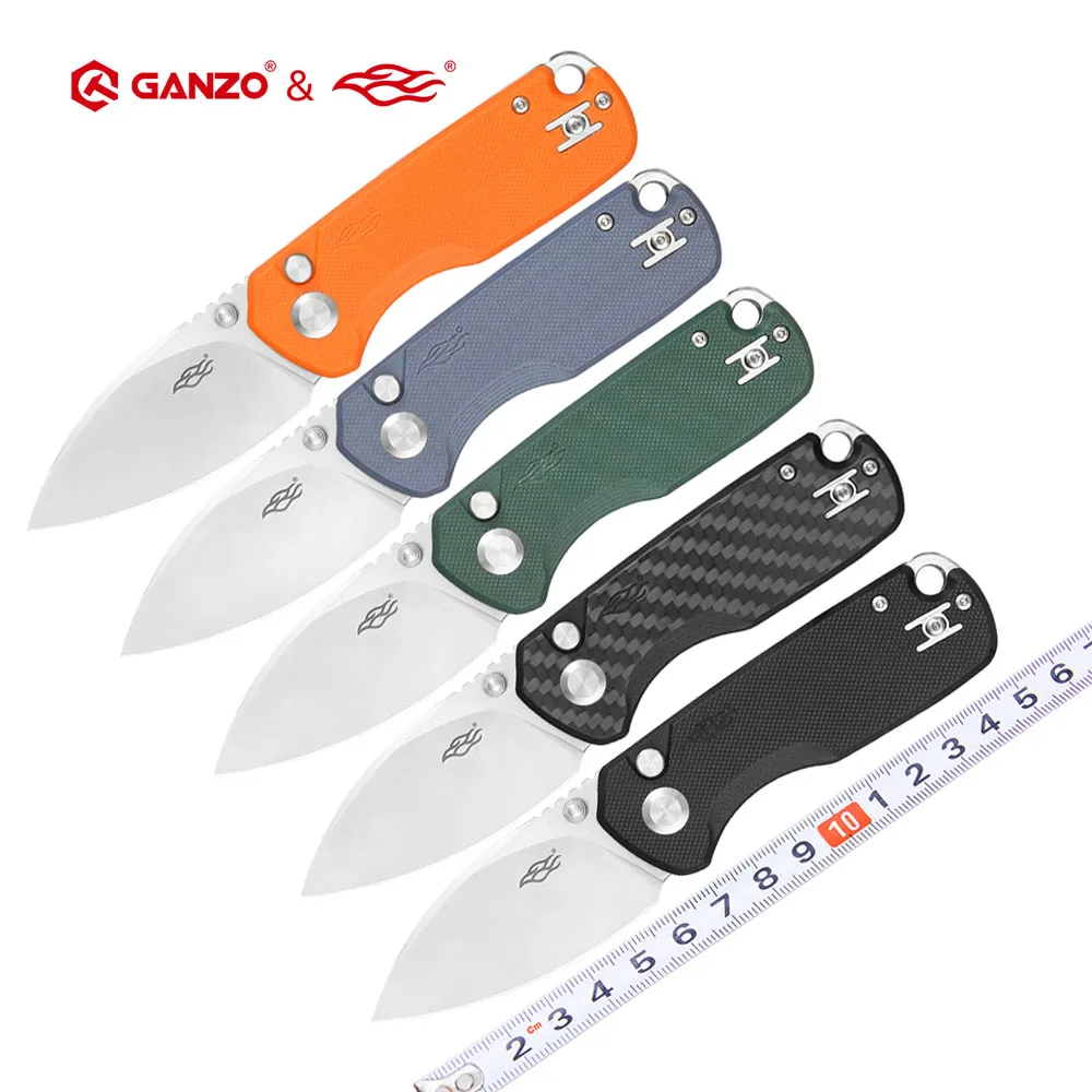 FBknife FBknife Ganzo FH925 60HRC D2 blade G10 or Carbon Fiber Handle Folding knife Survival Camping Pocket flipper Knife tactical edc outdoor tool