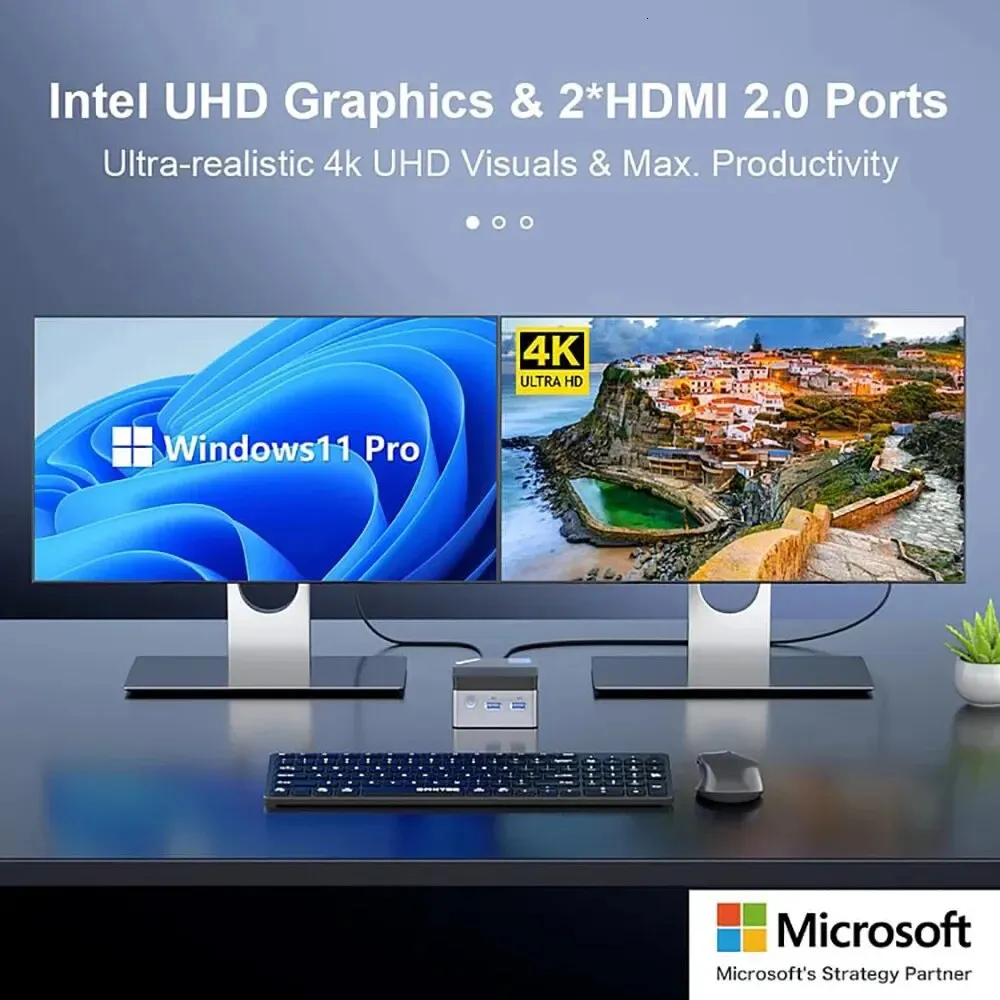Mini CPU Windows 10 Mini PC: GMKtec KB5 Mini PC With Celeron Mini CPU Windows 10 Mini PC: GMKtec KB5 Mini PC With Celeron