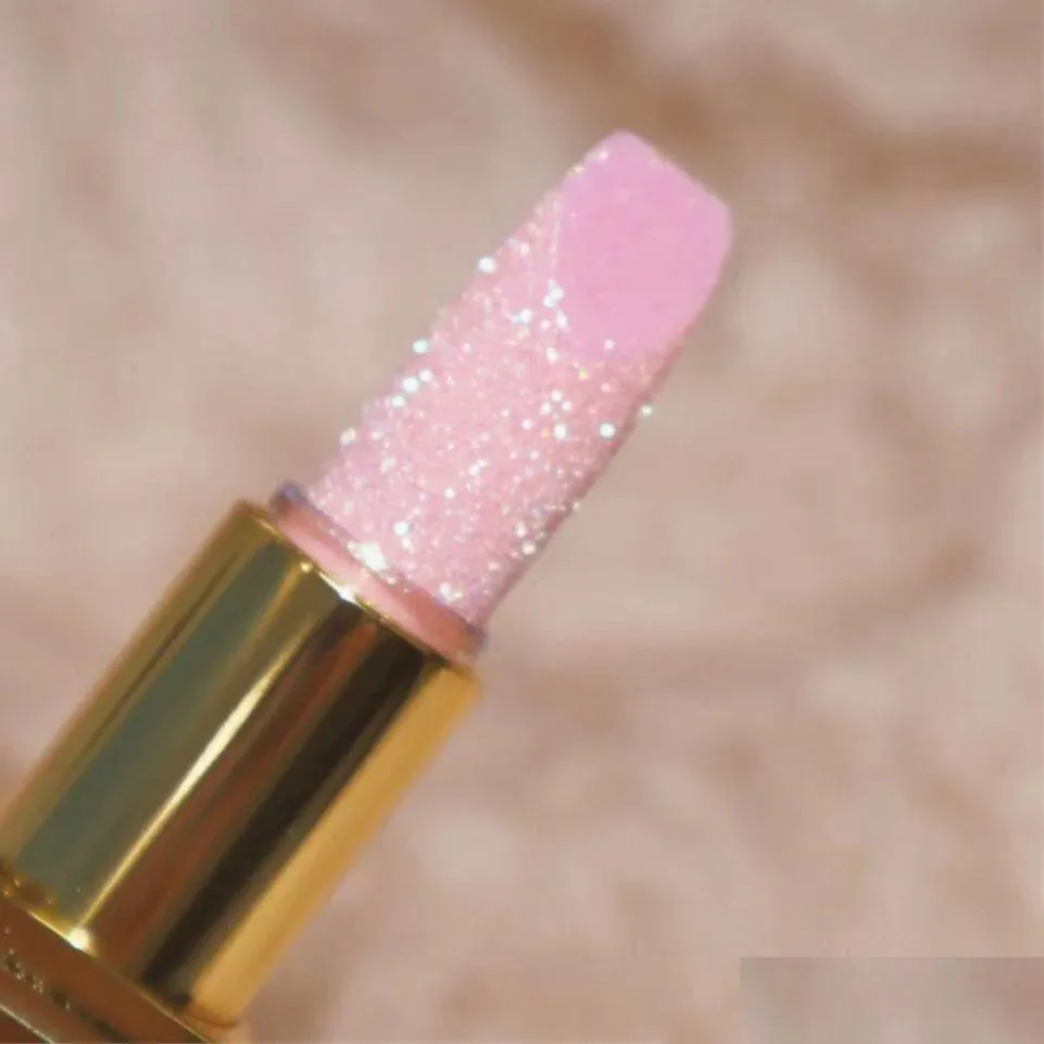 Lippenbalsam Marke Pink Frost Soleil 3G Spezialpflege Feuchtigkeitsspendende Kosmetik für Lippen Nährende Maske Drop Delivery Gesundheit Schönheit Make-up Dhiu0