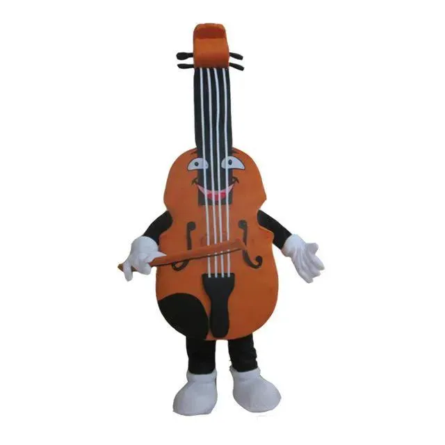 Kostiumy Niestandardowe instrumenty muzyczne kostiumy Mascot Mascot Costume z fanem w głowie reklamy karnawałowej festiwal muzyki