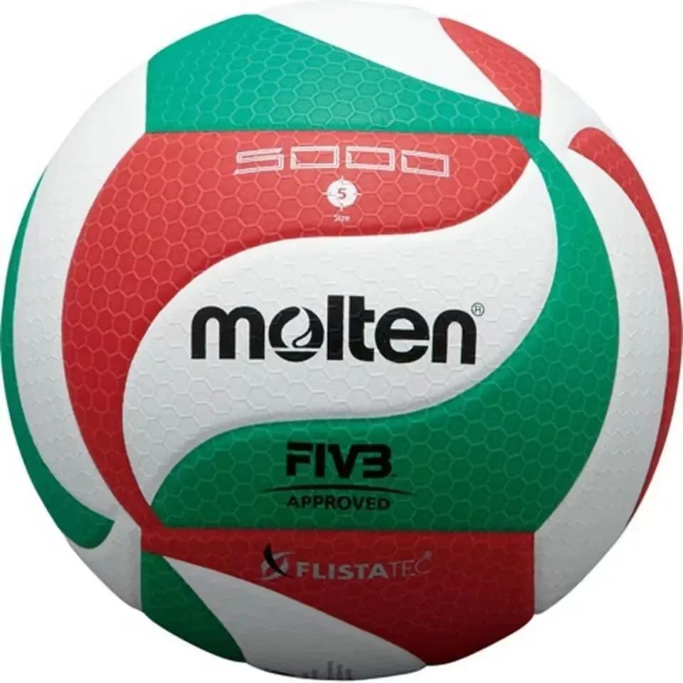 Ballon de volley-ball de haute qualité taille Standard 5 ballon en polyuréthane pour étudiants adultes et adolescents entraînement de compétition 240104