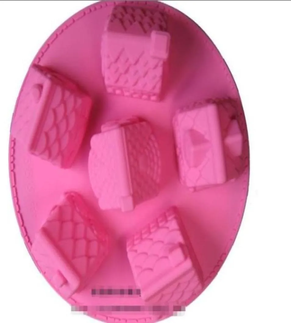 6 Small House Moldscake Mold Cake Mold Baking Mold Silicone1503819