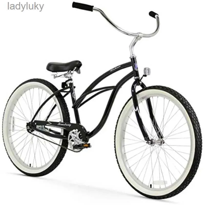 Bicicletas Urban Lady Beach Cruiser Bicicleta (24 polegadas 26 polegadas e eBike)L240105