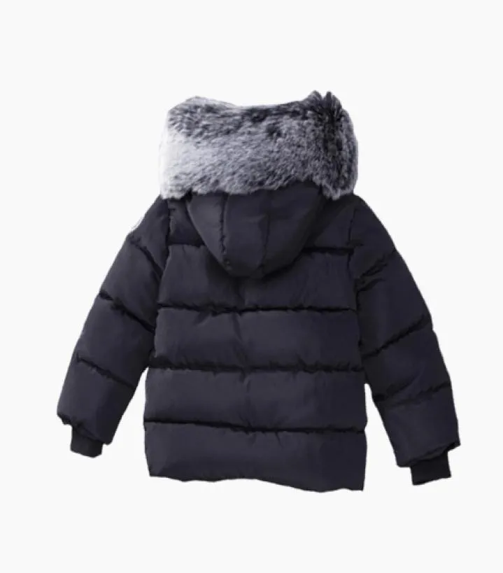 Winter New Kids039S Thereen Coat Baby039S Clothing Boys and Girls There There Dark Cotton Collects Drop WHOL2715607