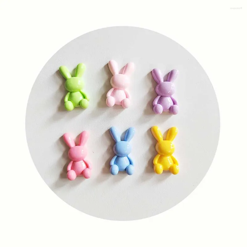 Decorative Figurines Cartoon Animal Kawaii Flatback Resin Charm DIY Jewelry Hairpin Accessories Embellishments For Scrapbooking