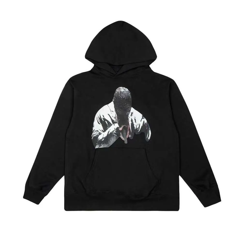 Fashion Casual Men's Wear Designer Luxury Kanyes Concert Exclusive 2024 Sweater High Street Fashion Multifunctional Hoodie Print Bekväm hoodie