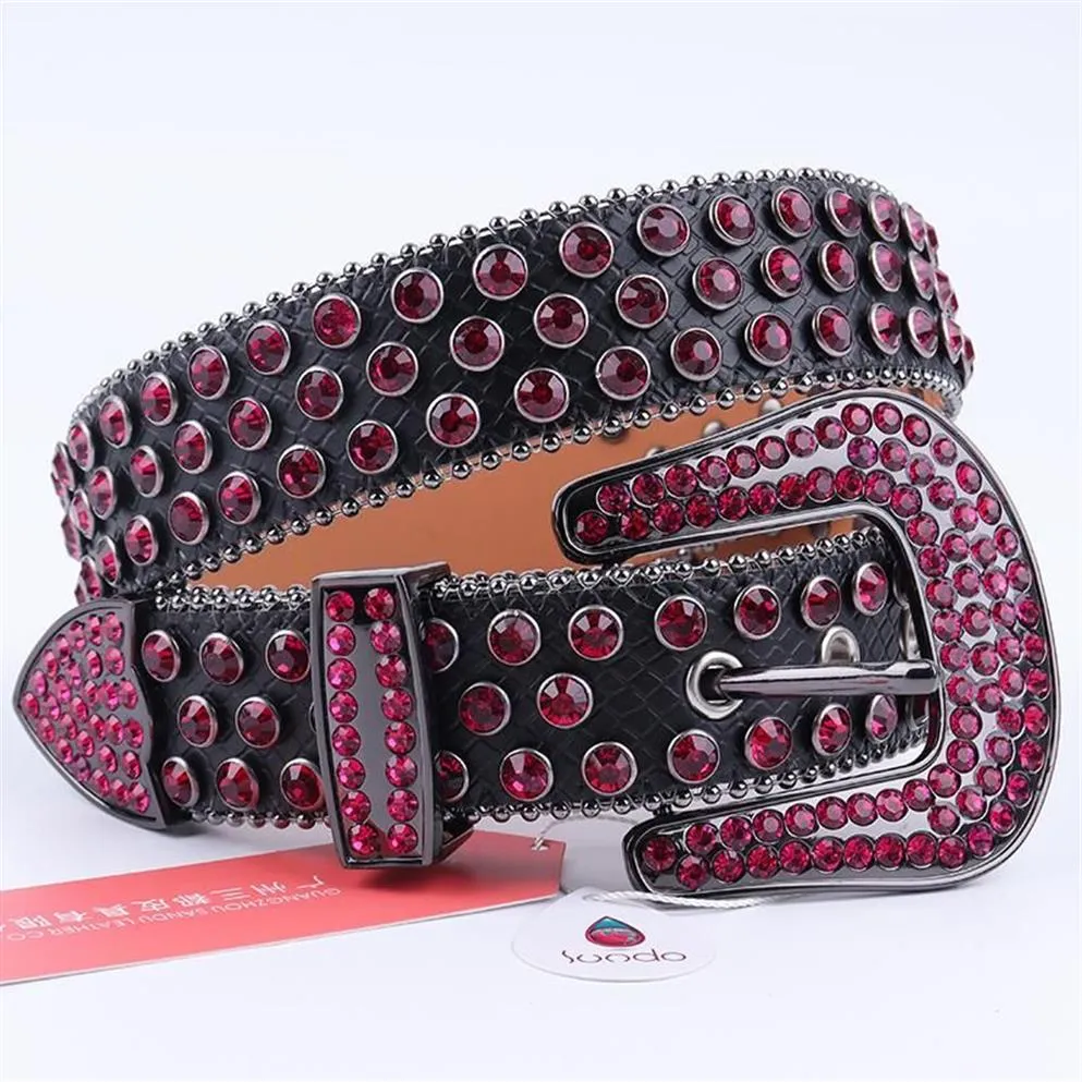 Ceintures Arrivée Reule ceinture occidentale Cowboy Bling Dimond Classed pour femme homme y2k Cinturones Para Mujer192n