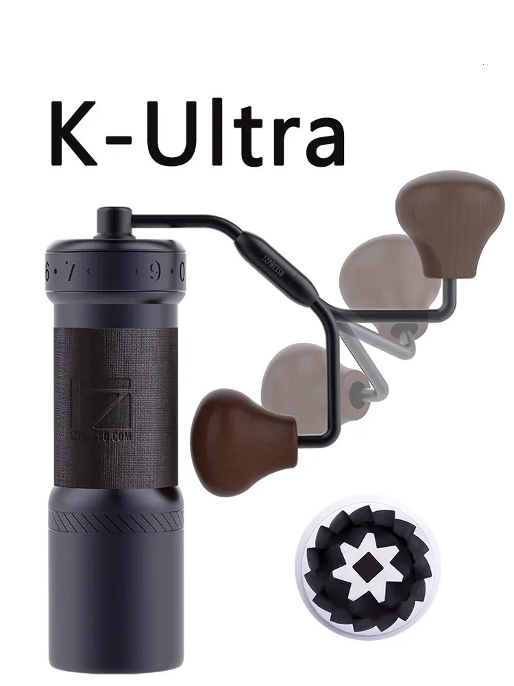 1Zpresso Kultra handmatige koffiemolen draagbare molen 48 mm roestvrijstalen braam 240104