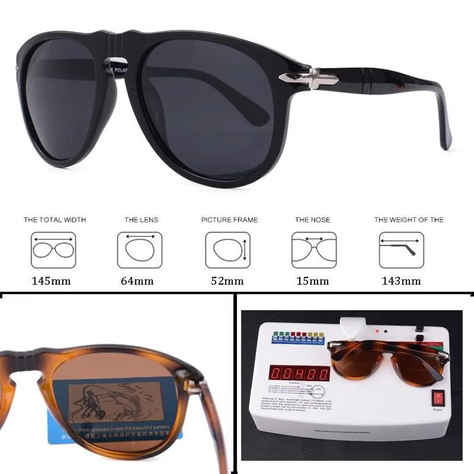 Солнцезащитные очки Luxo assico Vintage Piloto Steve Estilo Polarizado oculos De Sol Homem Condu o Marca Design 649275C