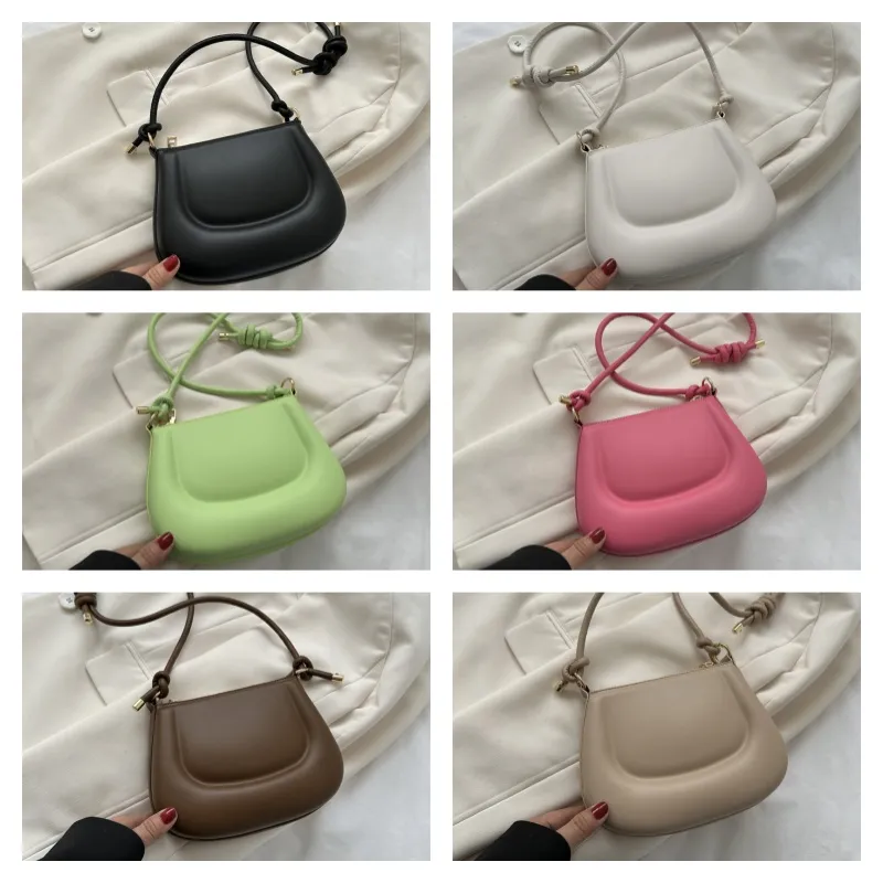 Bolso de mujer, bolso de hombro a la moda, bolso sencillo para las axilas, bolso informal de estilo occidental, bolso para mujer, nuevo estilo 2024 CCJ3191