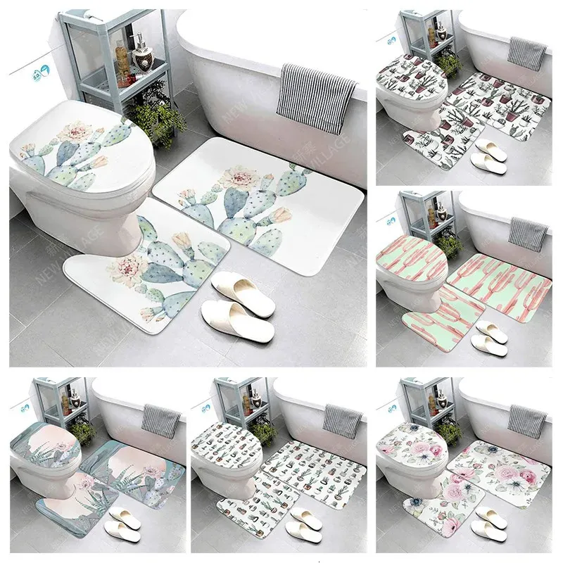 Antislip Bath Mat Bathroom Small Rug Shower Decorative Absorbent Foot Entrance Bathtub toilet rug Morandi Nordic letter rthyetffgd 240105