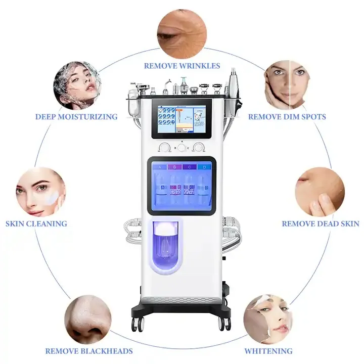 Silk peel dermal infusion machine multifunctional facial machine 13 in ...