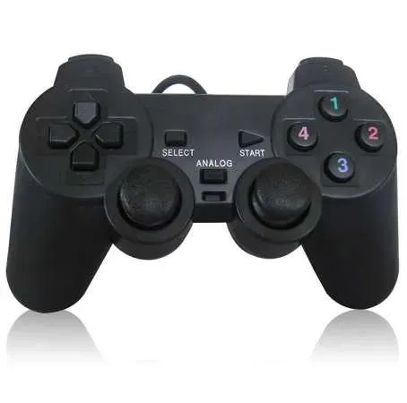 Joysticks controller di gioco per PC cablato USB GamePad Shock Vibration Game Pad Control Joypad per PC Computer Laptop Gaming play