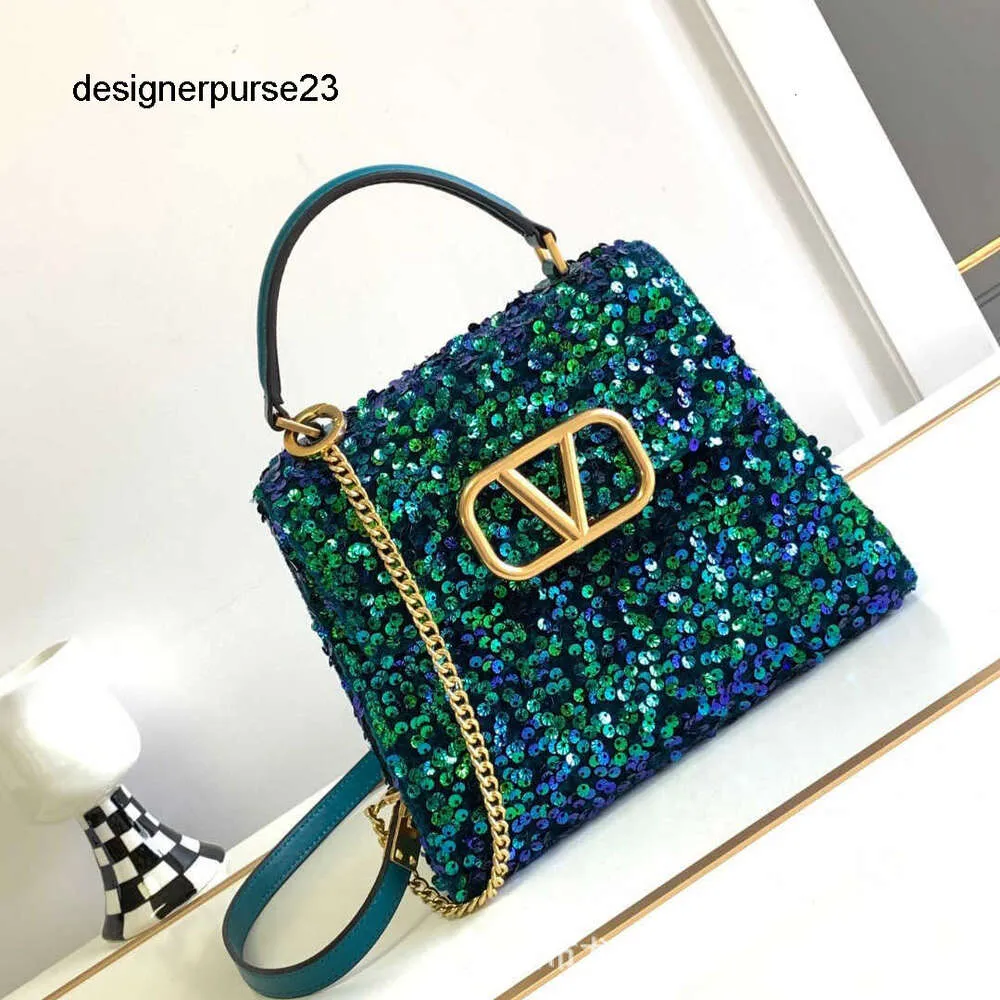 Diamante bolsa v bolsas senhoras bolsas de cristal carteira de couro bolsa designer saco valen sacos saco mulheres incrustadas cristal deslizante corrente bolsa latão magnético des z m6k0