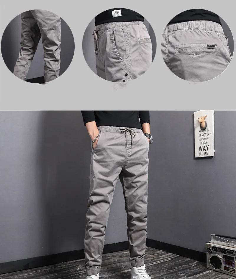 Designer masculino casual joggers calças moletom masculino calças lápis calças tamanho M-3XL