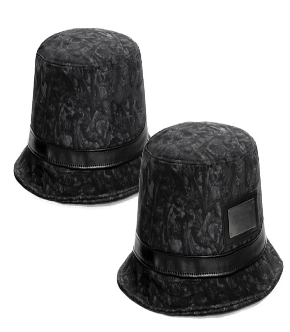 2017 New Fashion Sons dio cappelli a secchiello in pelle unisex moda Bob Caps Hip Hop Uomo Donna Estate Cappello da pesca5187051