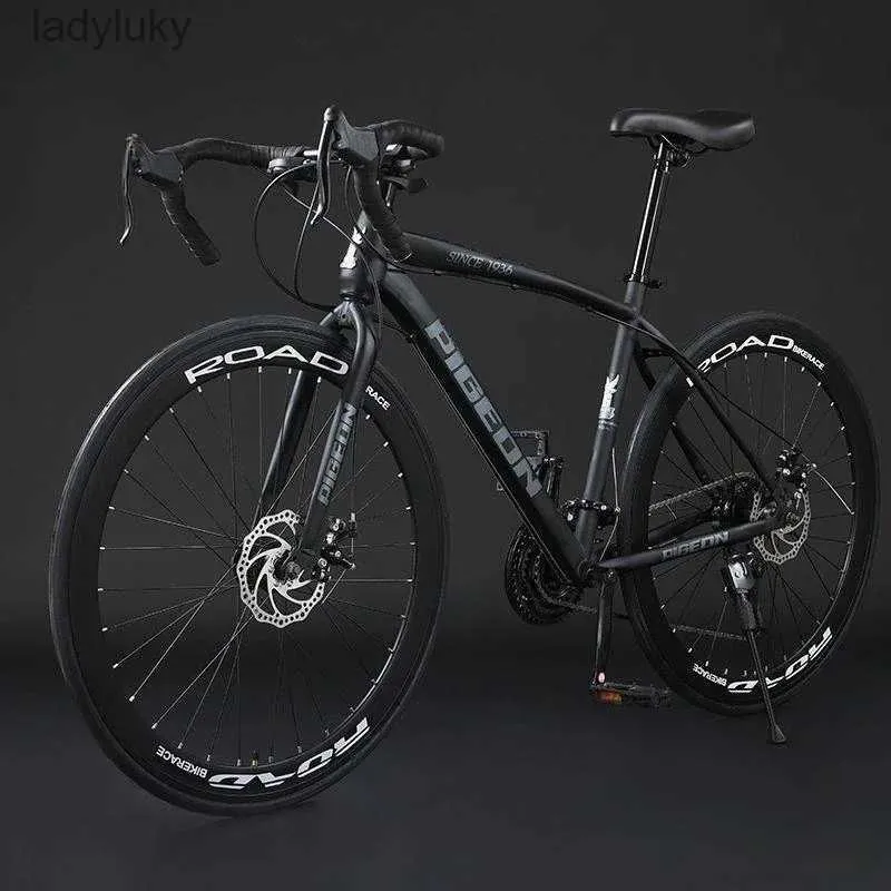 Велосипеды 27 скоростей Bend Road Bike 700C Амортизирующий велосипед с регулируемой скоростью для взрослых Велосипед с двойным дисковым тормозом Горный велосипед Racing Special BikeL240105