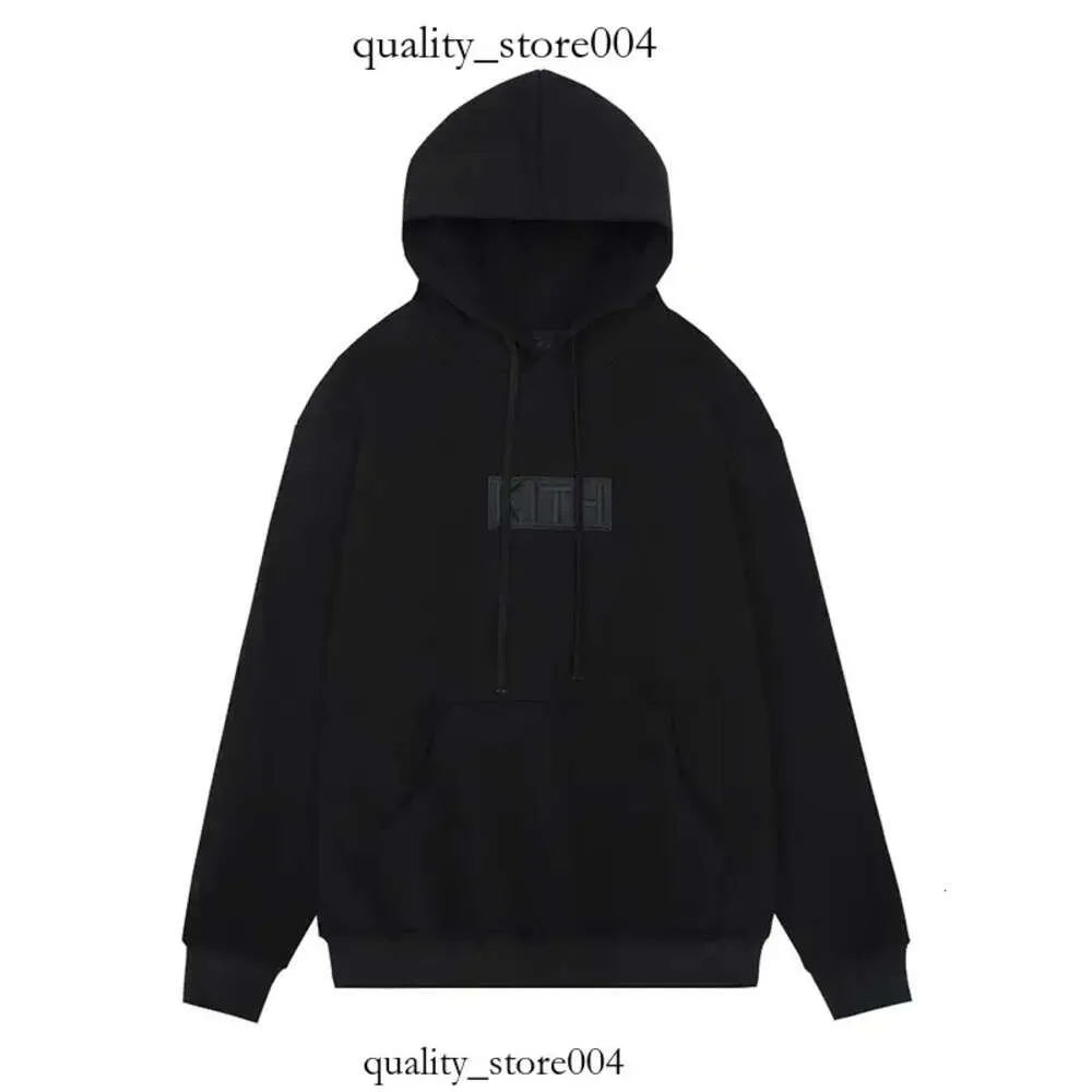 Kith Kith Hoodie Męskie bluzy Bluzy Kith Bluza Designer Luksus for Men Pullover Bawełniany literę z kapturem z kapturem 853