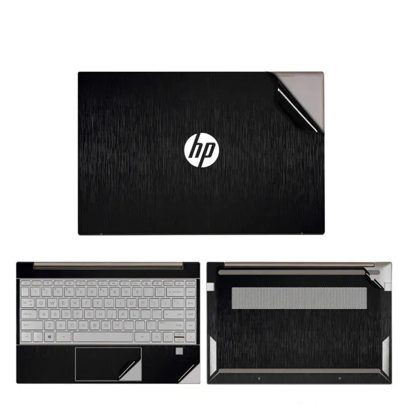 White Vinyl Lid Skin Decal Cover For HP EliteBook 6930P Laptop