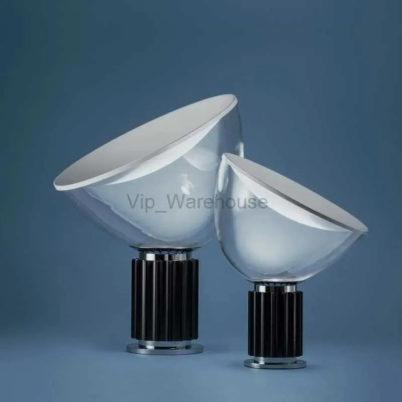 Lampy lampa stołowa Taccia Skandynawski włoski projektant stół światło Iving pokój kuchnia wyspa oświetlenie nocne sypialnia szklana lampa stołowa hk