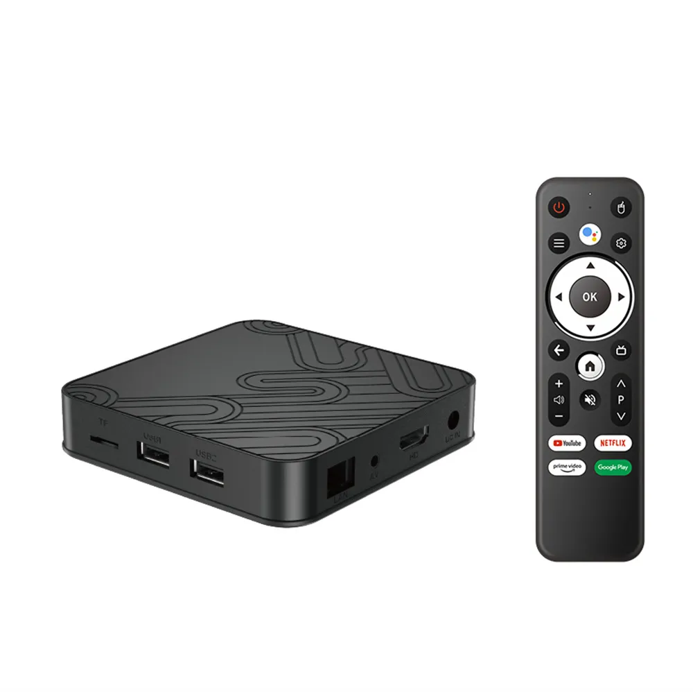 Z8 Pro Android 12 OS ATV 4GB RAM 32GB ROM Allwinner H618 100M LAN SMART TV Box Dual WiFi BT Voice Pudełko TV